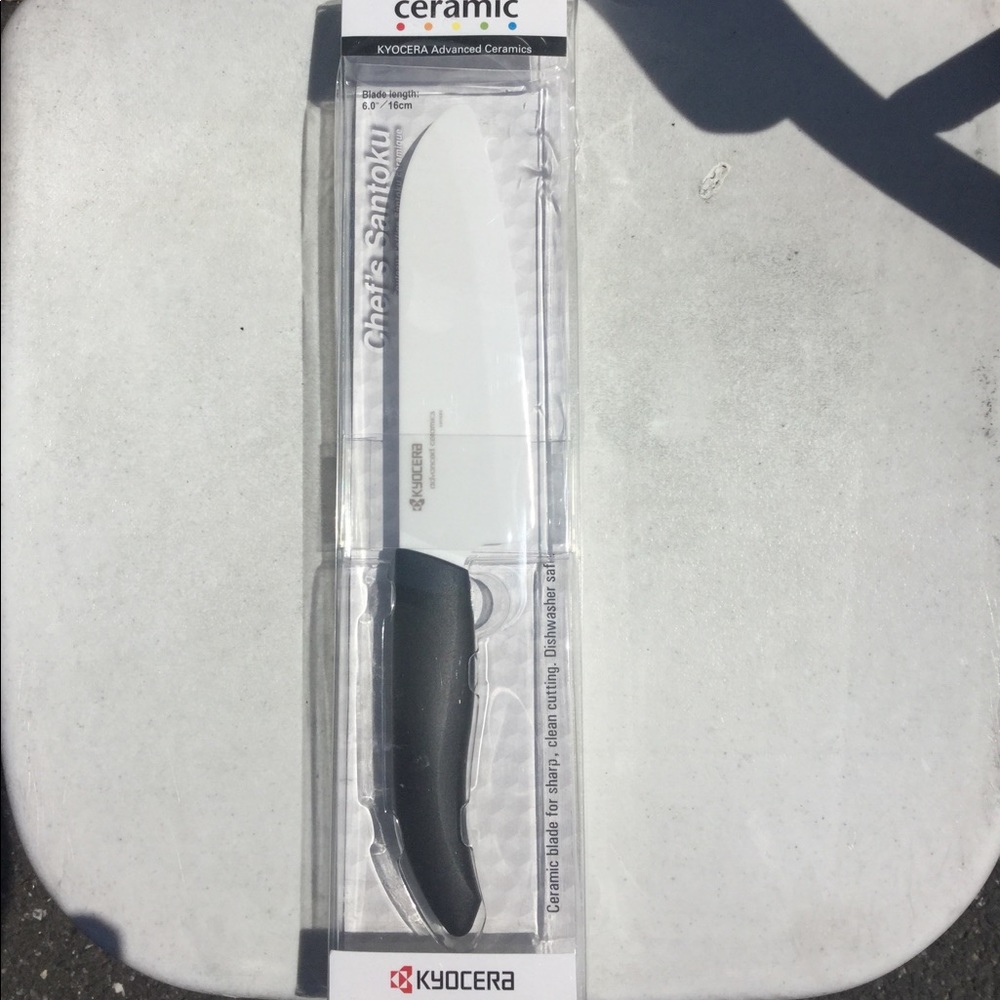 Kyocera Revolution Ceramic 5.5” Santoku Knife